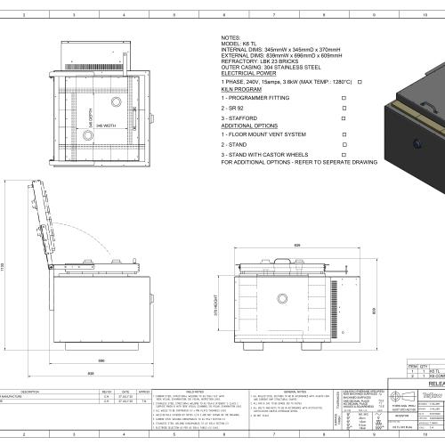 K5TL Small Kiln